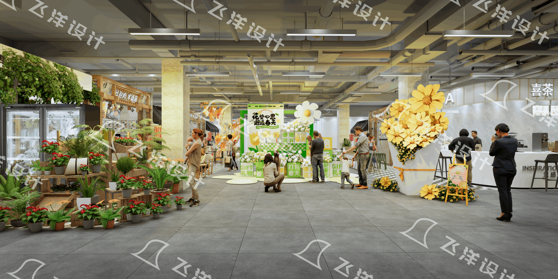 設(shè)計(jì)案例：名人名街農(nóng)貿(mào)市場